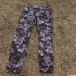 lululemon athletica Purple and Gray Leggings